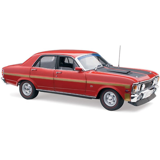 CLASSIC 1/18 FORD XW FALCON GT-HO PHASE II TRACK RED LTD ED ONLY 1100 #18756