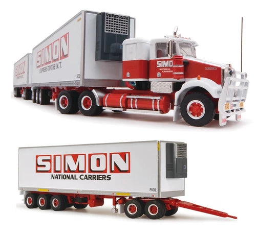 highway replicas 1/64 SIMON national carriers with extra trailer