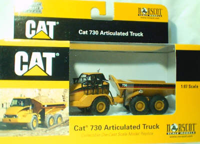 CAT 1:87 730 Articulated Truck – Gateway Model Cars