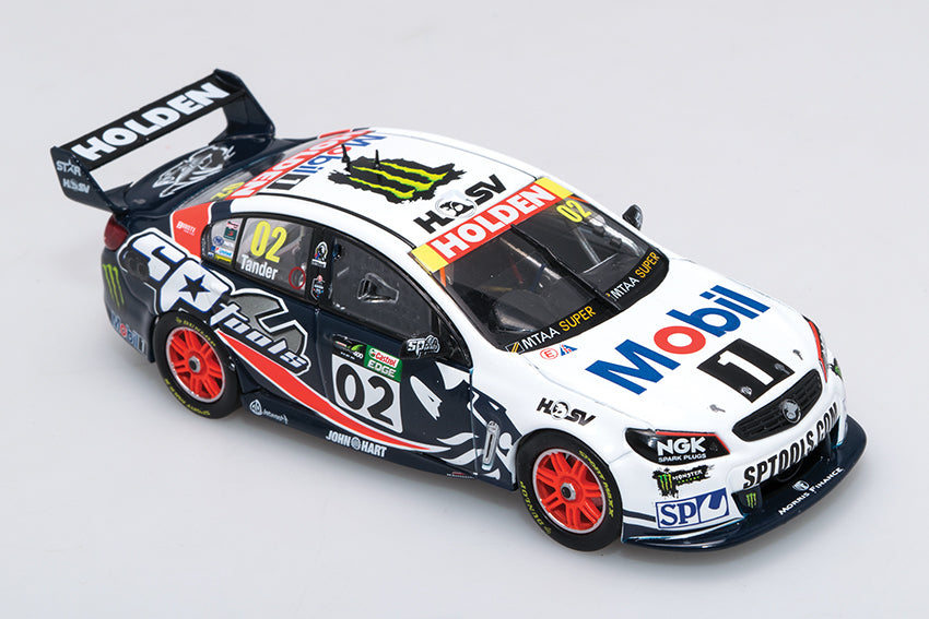 Biante 1/43 Holden VF HRT Townsville 400 Brock livery Tander