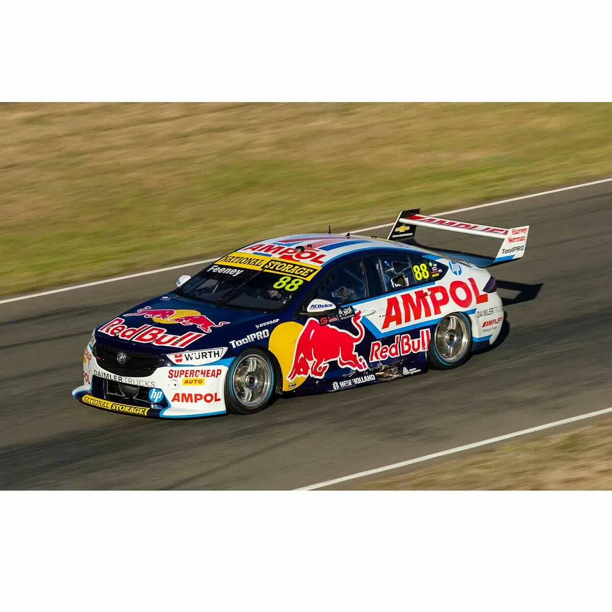 BIANTE 1/43  Supercars ZB Commodore Red Bull Brock Feeney 2022 Tasmania Race 4