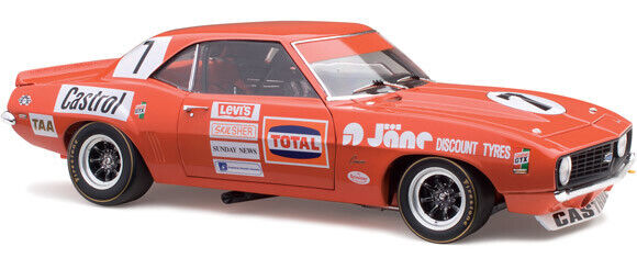 CLASSIC 1/18 Chevrolet ZL-1 Camaro 1972 ATCC Bob Jane Symons Plains 2nd #18786