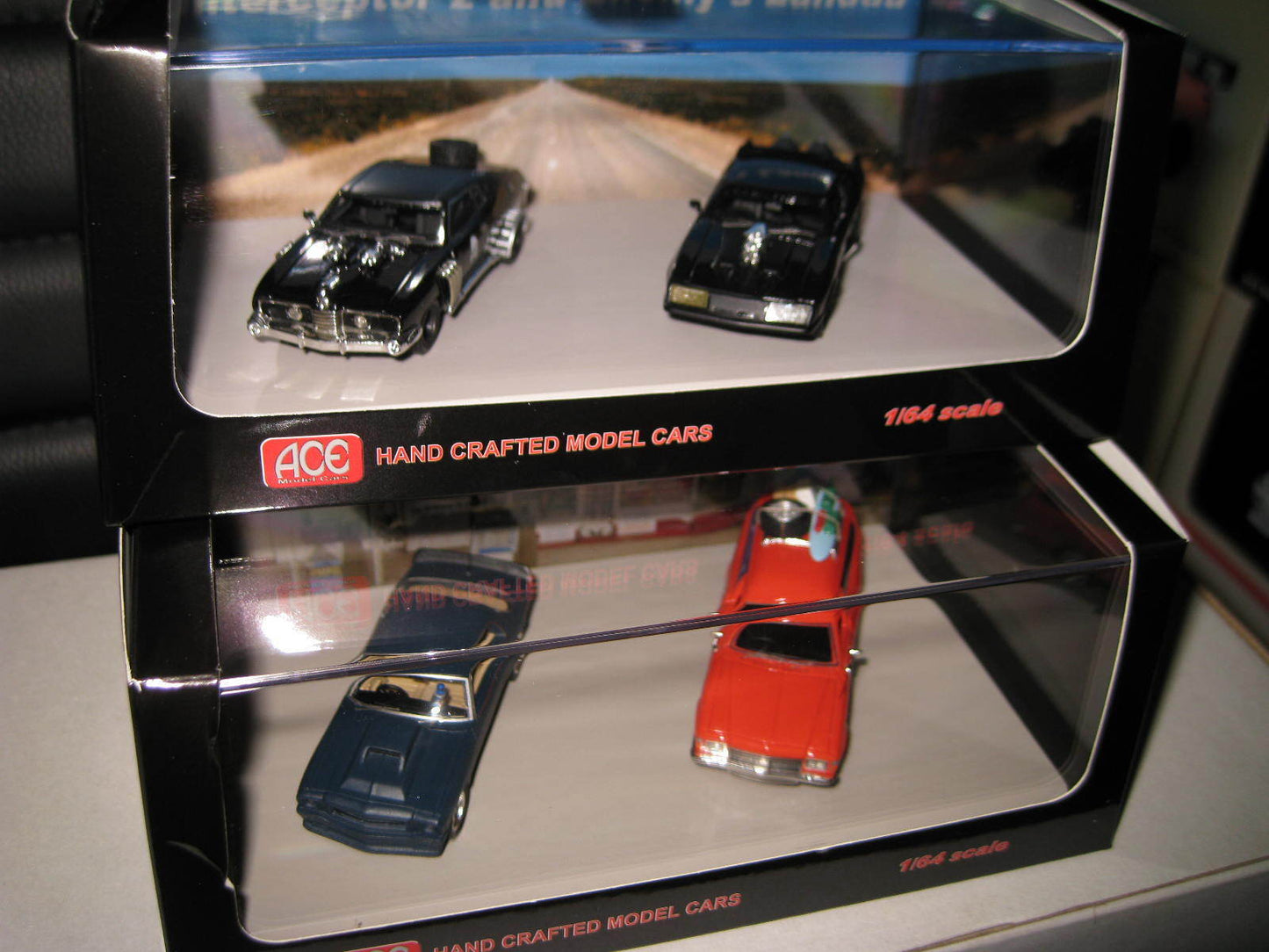 1/64 Mad Max Interceptor Enemy'S Landau Holden Panel Van Nightrider Monaro Sets