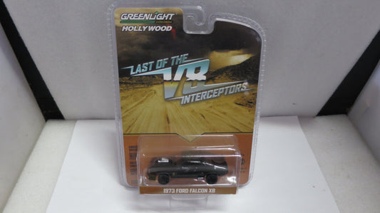 1/64 Greenlight Mad Max Movie V8 Interceptor 1973 Ford Falcon Xb  Plain Tires