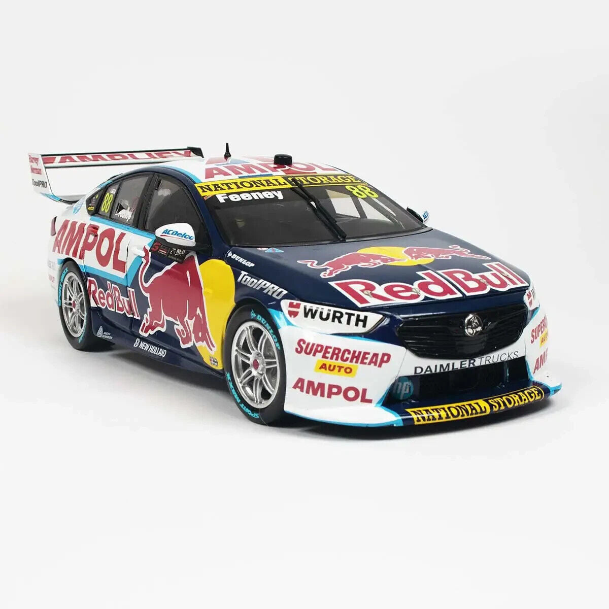 BIANTE 1/43  Supercars ZB Commodore Red Bull Brock Feeney 2022 Tasmania Race 4