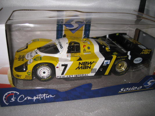 SOLIDO 1/18 Porsche 956H #7 New Man Joest 1984 Le Mans Winner Ludwig #S1805502