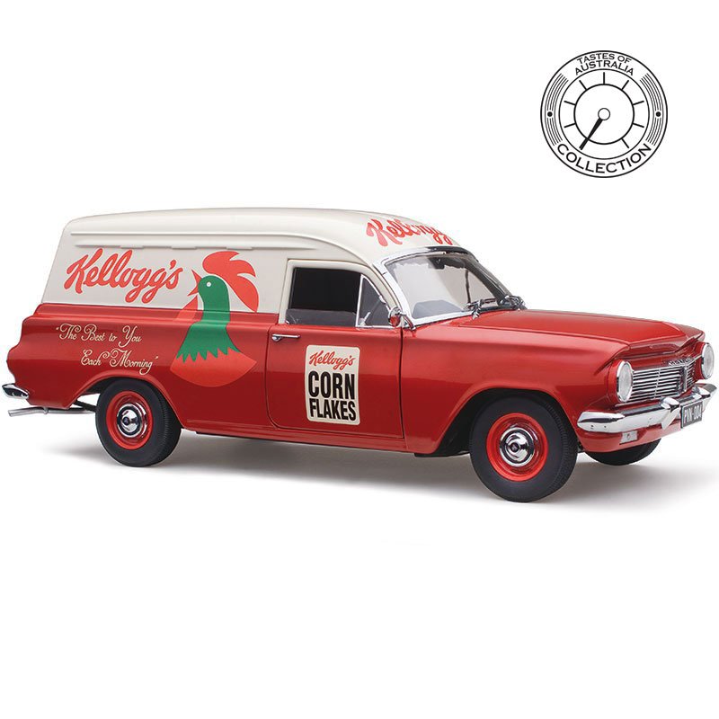 1/18 CLASSIC Holden EH Panel Van  Kelloggs #18735