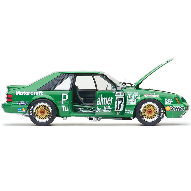 CLASSIC 1/18 FORD MUSTANG GT 1985 SANDOWN DICK JOHNSON #17 DJR #18816 LTD