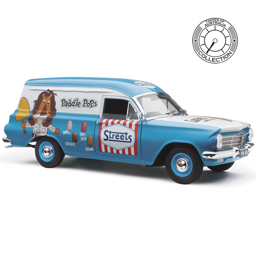 1/18 CLASSIC CARLECTABLE HOLDEN EH PANEL VAN STREETS PADDLE POPS LTD ED #1883 PRE ORDER