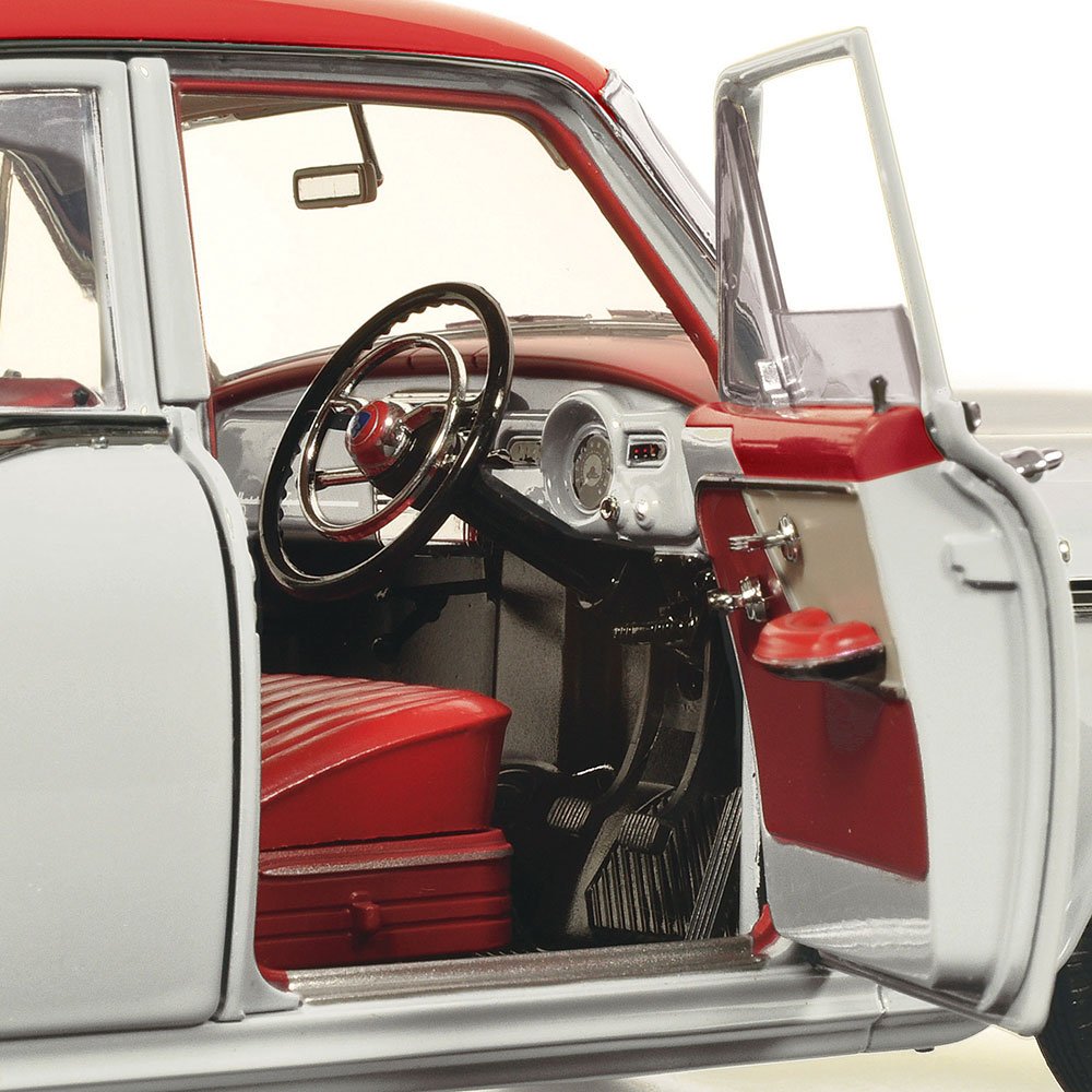 Holden FE Special Sedan Gypsy Red over Castle Grey  #18850