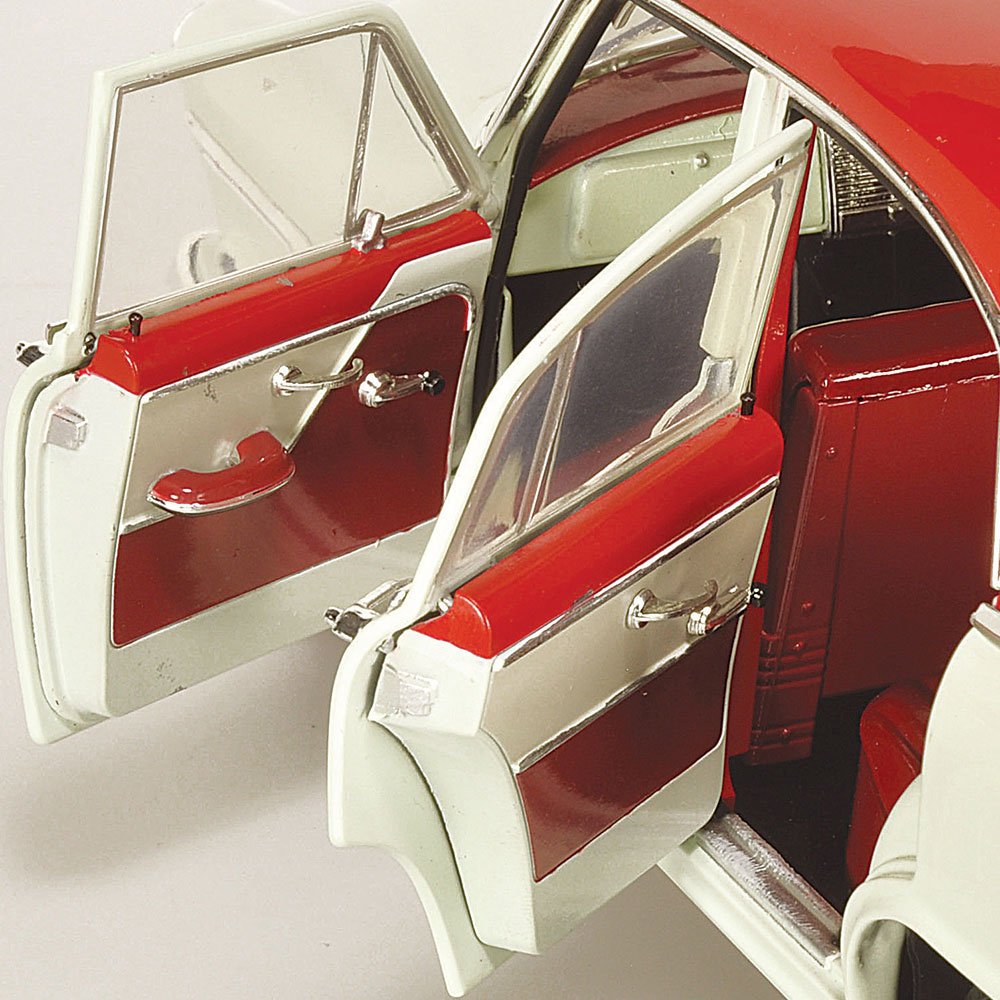 Holden FE Special Sedan Gypsy Red over Castle Grey  #18850