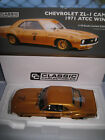 CLASSIC 1/18 CHEVROLET ZL-1 CAMARO 1971 ATCC WINNER JANE GOLD LIVERY 50th 18770