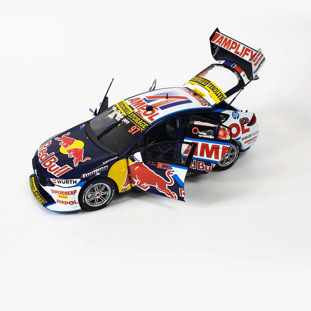 BIANTE 1/18 SUPERCARS ZB COMMODORE #97 VAN GISBERGEN TANDER 2022 BATHURST WINNER