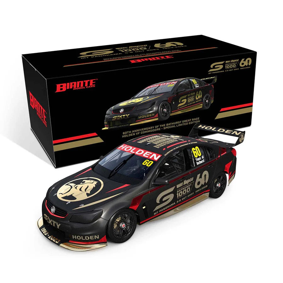 1/18 BIANTE HOLDEN COMMODORE VF V8 SUPERCAR 60th ANNIVERSARY OF BATHURST 63-23