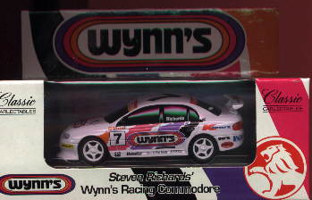 1:43 Classic Carlectables 1007/2 VT Holden Commodore Wynns Racing S.Richards No.7