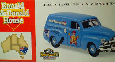 McDonald House NSW - Holden Panel Van