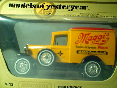 Y22 Model A Van - Maggi