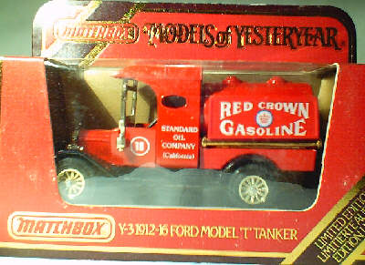 Y3 Model T Tanker - Red Crown