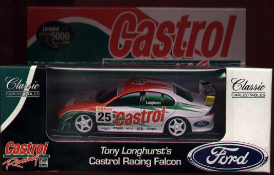 1:43 Classic Carlectables 2025-1 Tony Longhurst Castrol Falcon