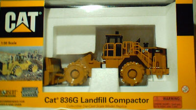 CAT 1:50 836G Landfill Compactor  55074