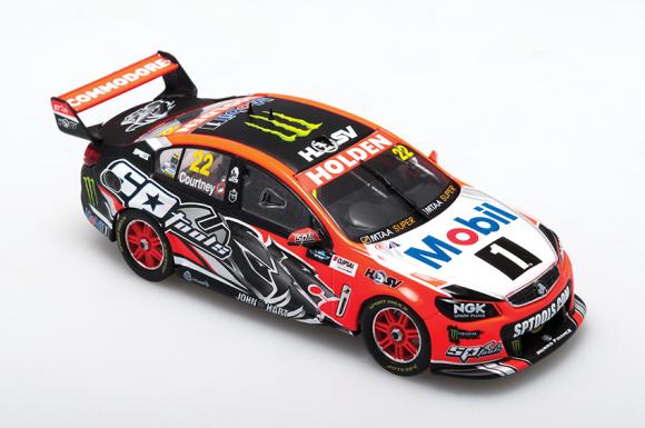 1/43 Holden VF #22 Courtney Clipsal 500