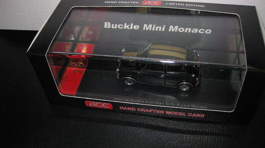 1/43 ACE JOHN CENTRONE'S AUSTRALIAN BODY BUCKLE MINI MONACO BLACK