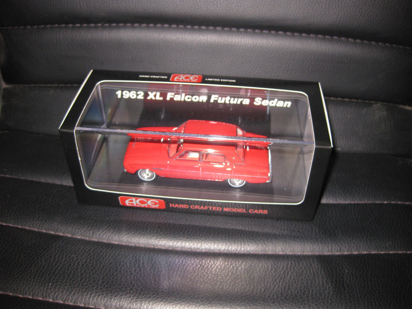 1/43 ACE FORD FALCON XL FUTURA SEDAN 1962 RED LIMITED EDITION OF JUST 200