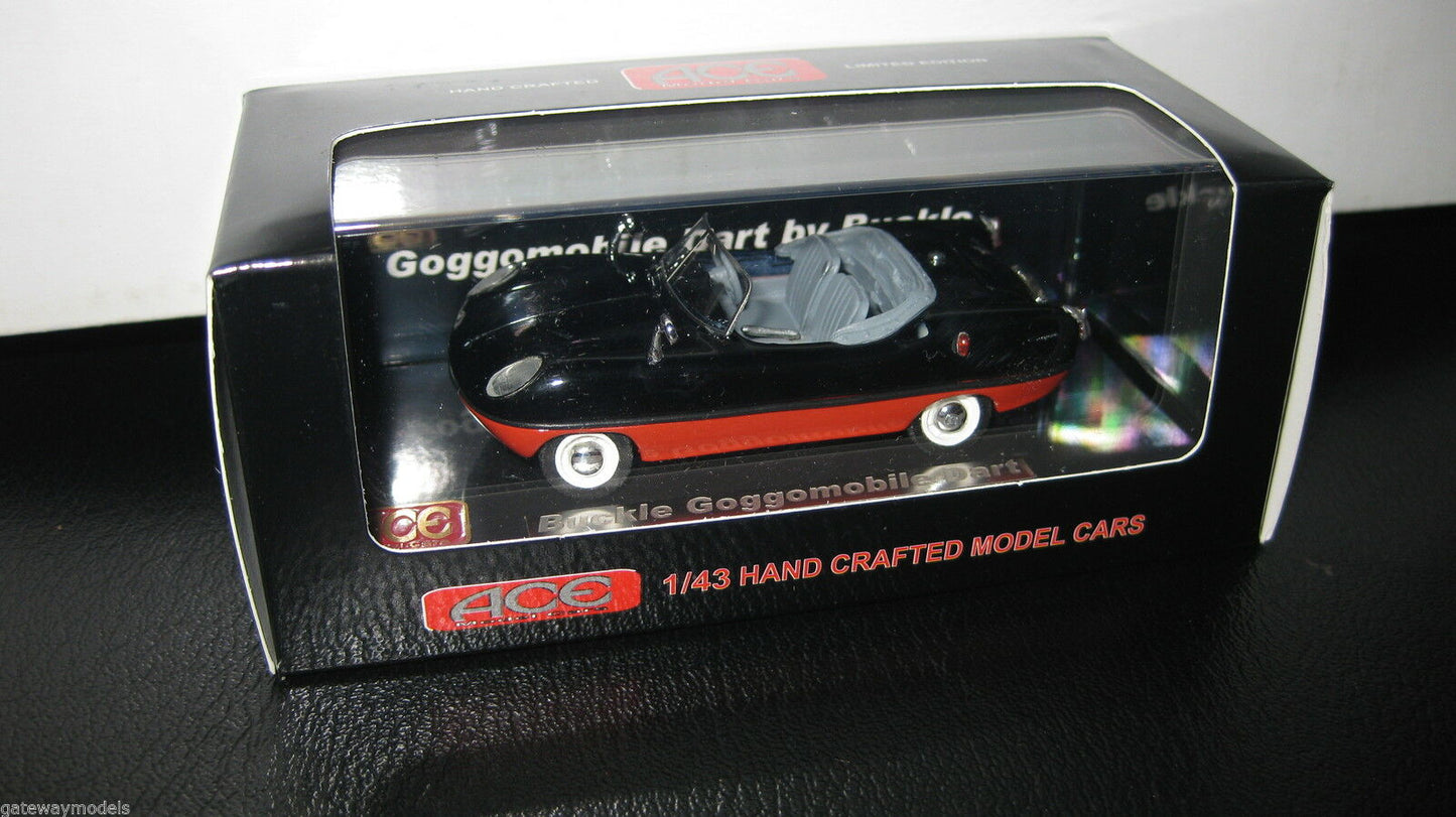 1/43 ACE MODEL CARS BUCKLE GOGGOMOBILE DART BLACK OVER RED