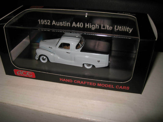 1/43 ACE MODEL CARS 1952 AUSTIN A40 HIGH LITE UTE LIGHT BLUE UTE