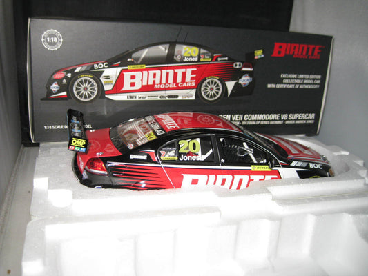 Biante 1/18 Andrew Jones Holden Ve Commodore 2013 Dunlop Series Bathurst B18311R