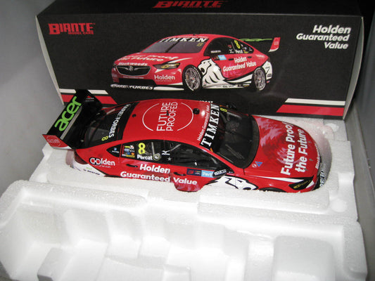 Biante 1/18 Percat Holden Zb Commodore #8 Bjr Perth Night Supercar 2019 B18H1L A