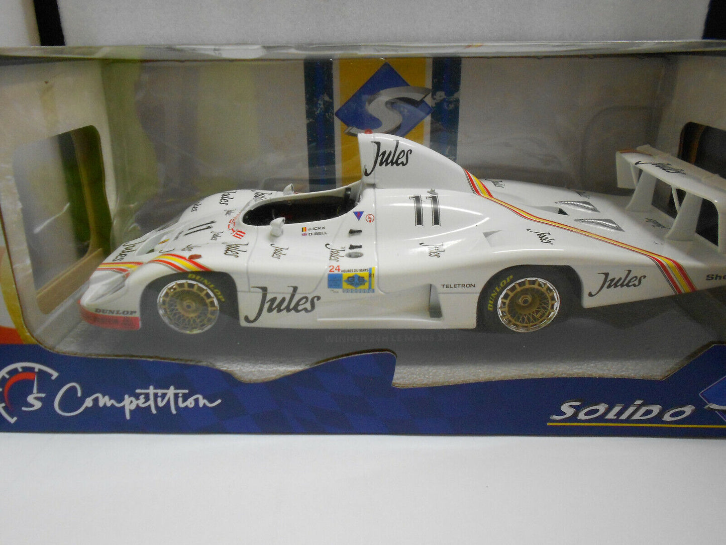 SOLIDO 1/18 Porsche 936 #11 Jules 1981 Le Mans Winnder ICKX / BELL #S1805602