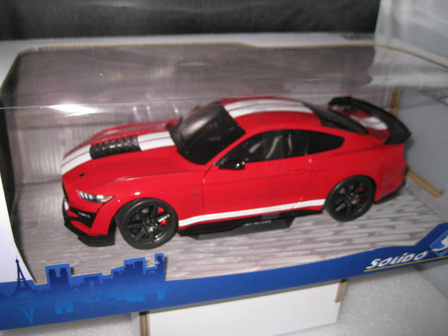 SOLIDO 1/18 Ford Mustang GT Shelby GT500 Fast Track Red 2020 #S1805903