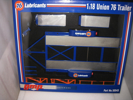 GMP 1/18 PARTS DEPARTMENT UNION 76 TRAILER  #18949  SUIT  DISPLAY OR DIORAMA