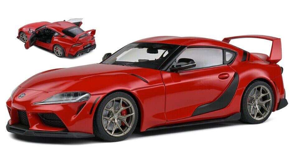 SOLIDO 1/18 DIECAST TOYOTA GR SUPRA STREETFIGHTER PROMINANCE RED 2023 #S1809001