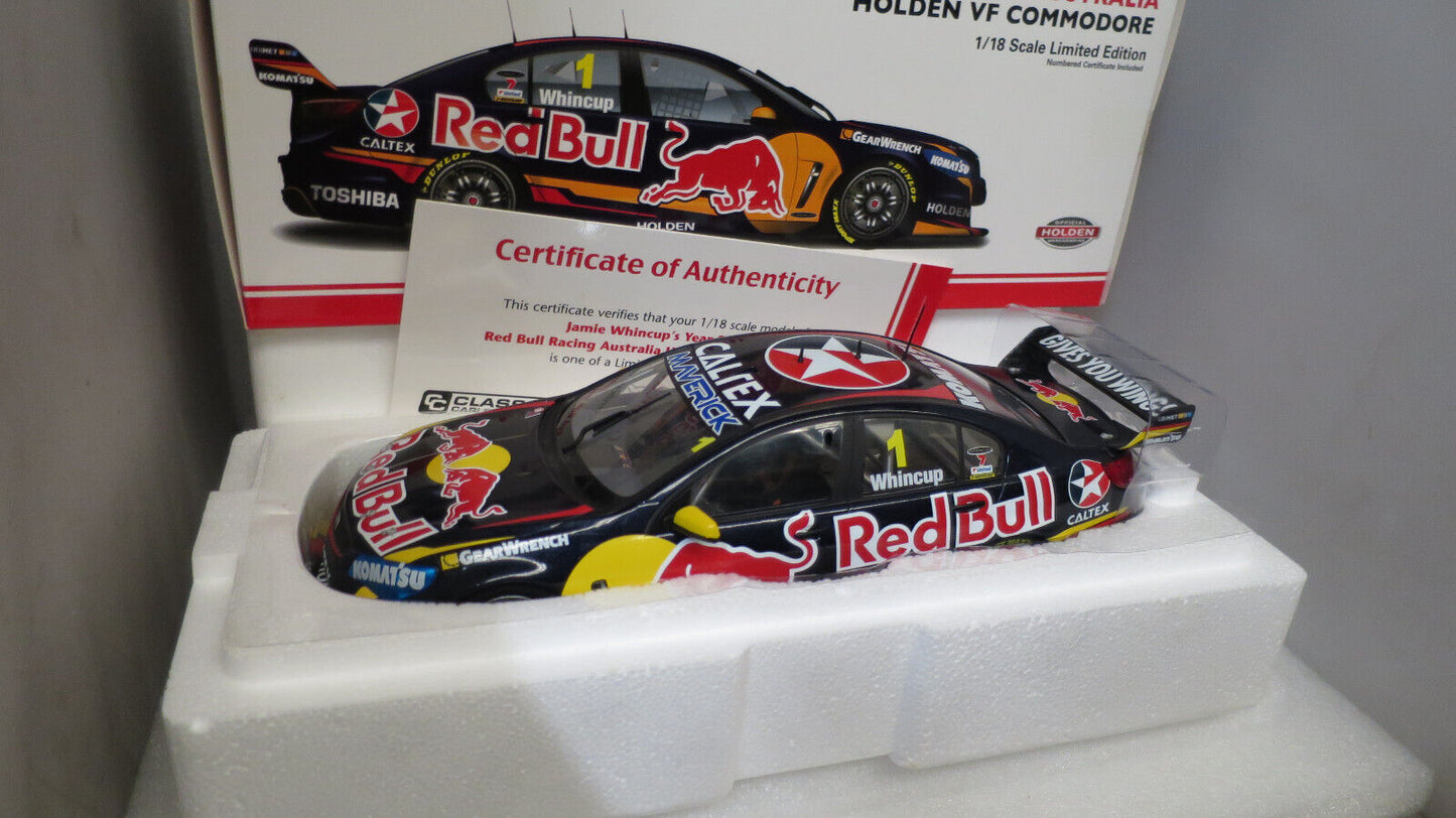 CLASSIC 1/18 HOLDEN VF COMMODORE #1  2014 RED BULL RACING V8 SUPERCAR #18554
