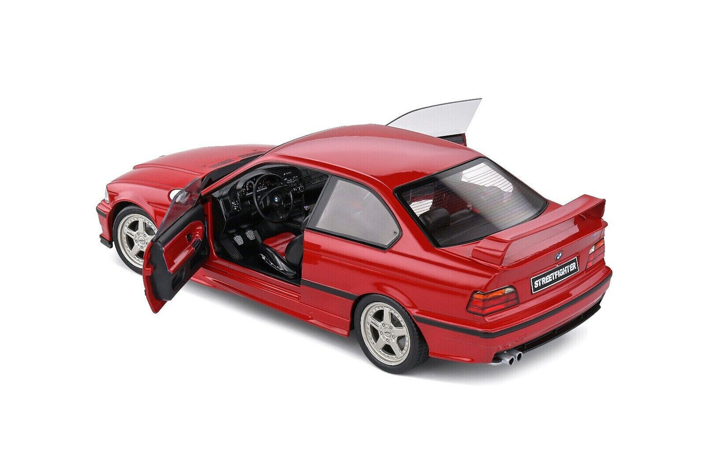 SOLIDO 1/18 DIECAST BMW E36 Coupe M3 1994 Streetfighter Iimolarot Red #S1803911