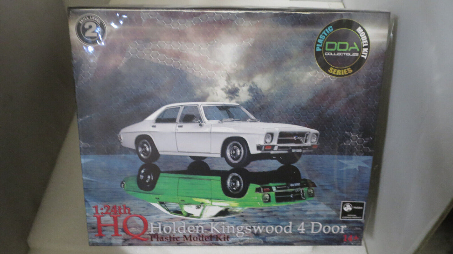 1/24 DDA  HOLDEN HQ   4 DOOR KINGSWOOD  WHITE  PLASTIC MODEL KIT DDA306K