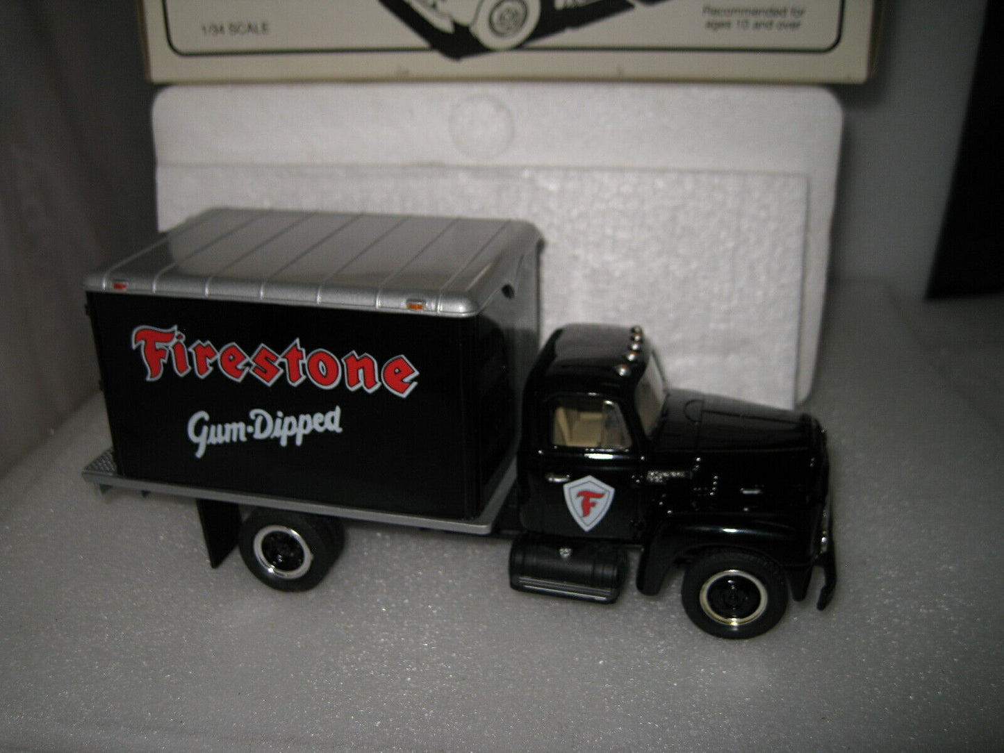1/34 1St First Gear 1957 International R-190 Dry Goods Van  Firestone  #29-1198