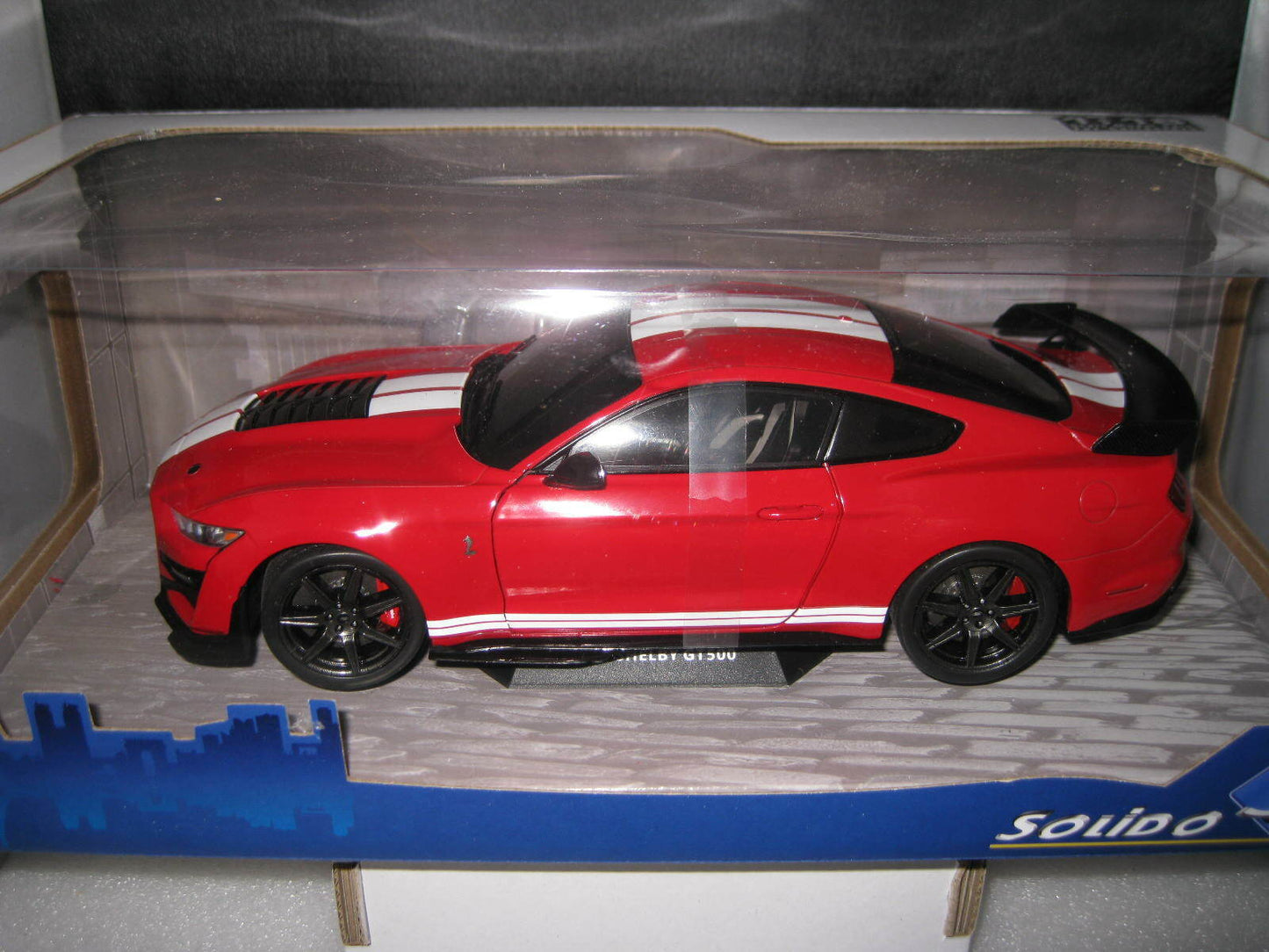 SOLIDO 1/18 Ford Mustang GT Shelby GT500 Fast Track Red 2020 #S1805903