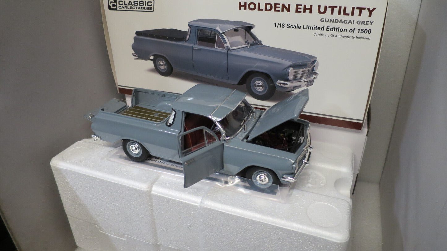 1/18 CLASSIC Holden EH UTE Utility  "Gundagai Grey"  #18779