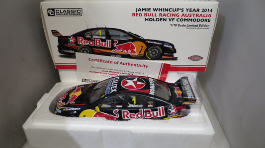 CLASSIC 1/18 HOLDEN VF COMMODORE #1  2014 RED BULL RACING V8 SUPERCAR #18554