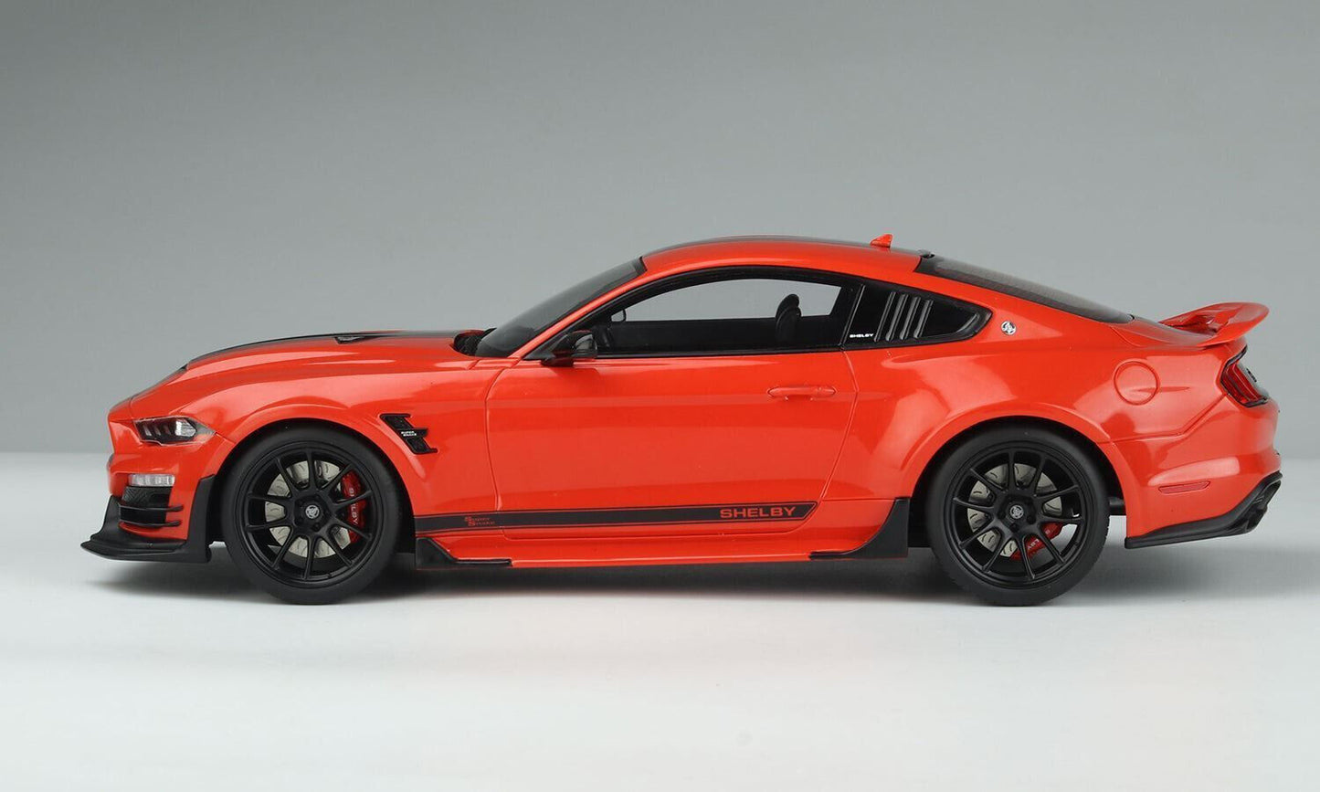 1/18 ACME GT SPIRIT 2021  FORD MUSTANG SHELBY SNAKE COUPE ORANGE  US058