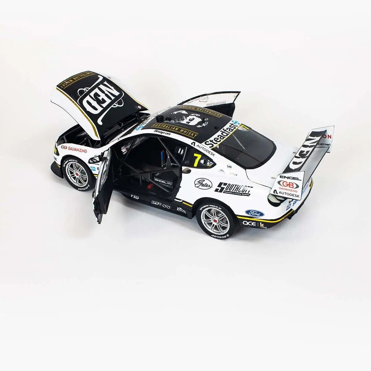 1/18 BIANTE Ford Mustang GT NED Racing Andre Heimgartner Pole 12 #7 B1 ...