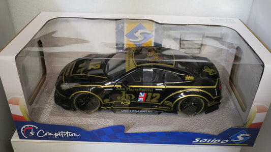 SOLIDO 1/18 NISSAN GT-R R35 LIBERTY WALK BODY KIT TYPE 2 JPS BLACK #S180506