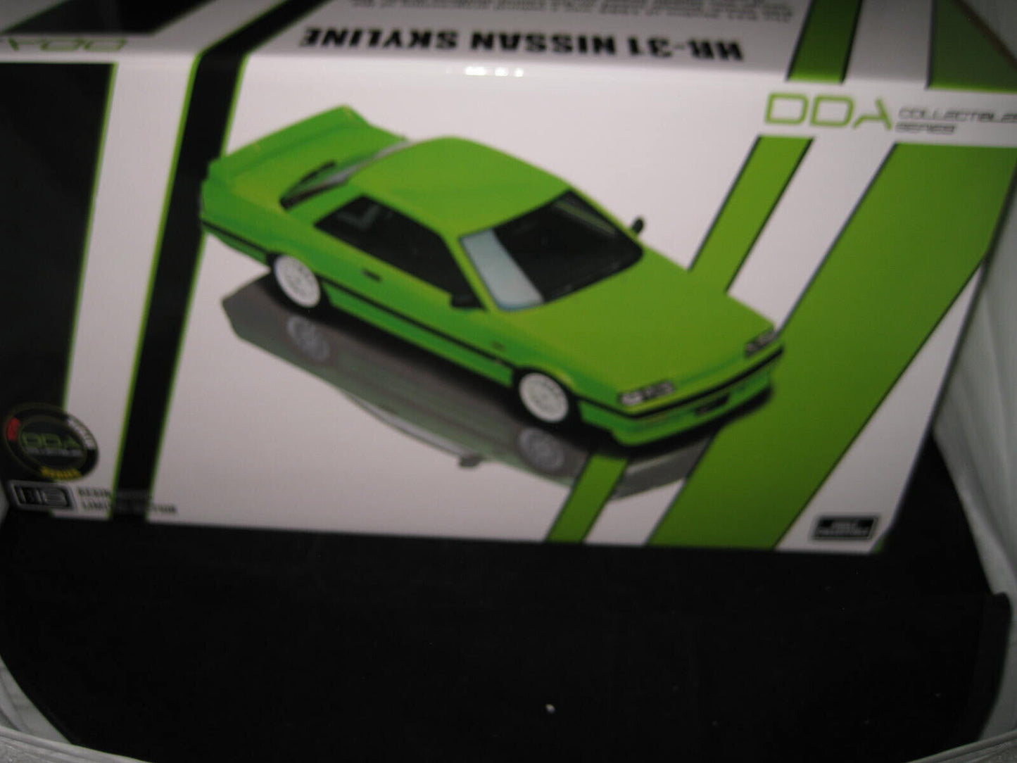 DDA 1/18 Hr-31 Nissan Skyline R31  Gts-R  Lime Green Limited Edition Resin Model