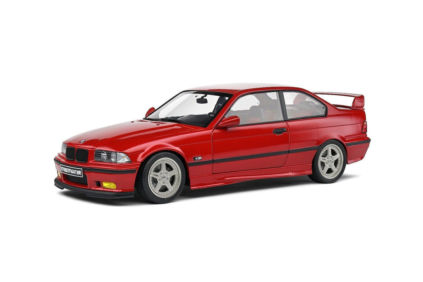 SOLIDO 1/18 DIECAST BMW E36 Coupe M3 1994 Streetfighter Iimolarot Red #S1803911